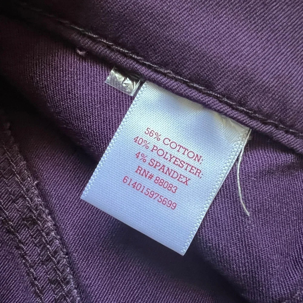 SO NWT Plum Pull-On Jeggings - Size XS - Picture 4 of 8